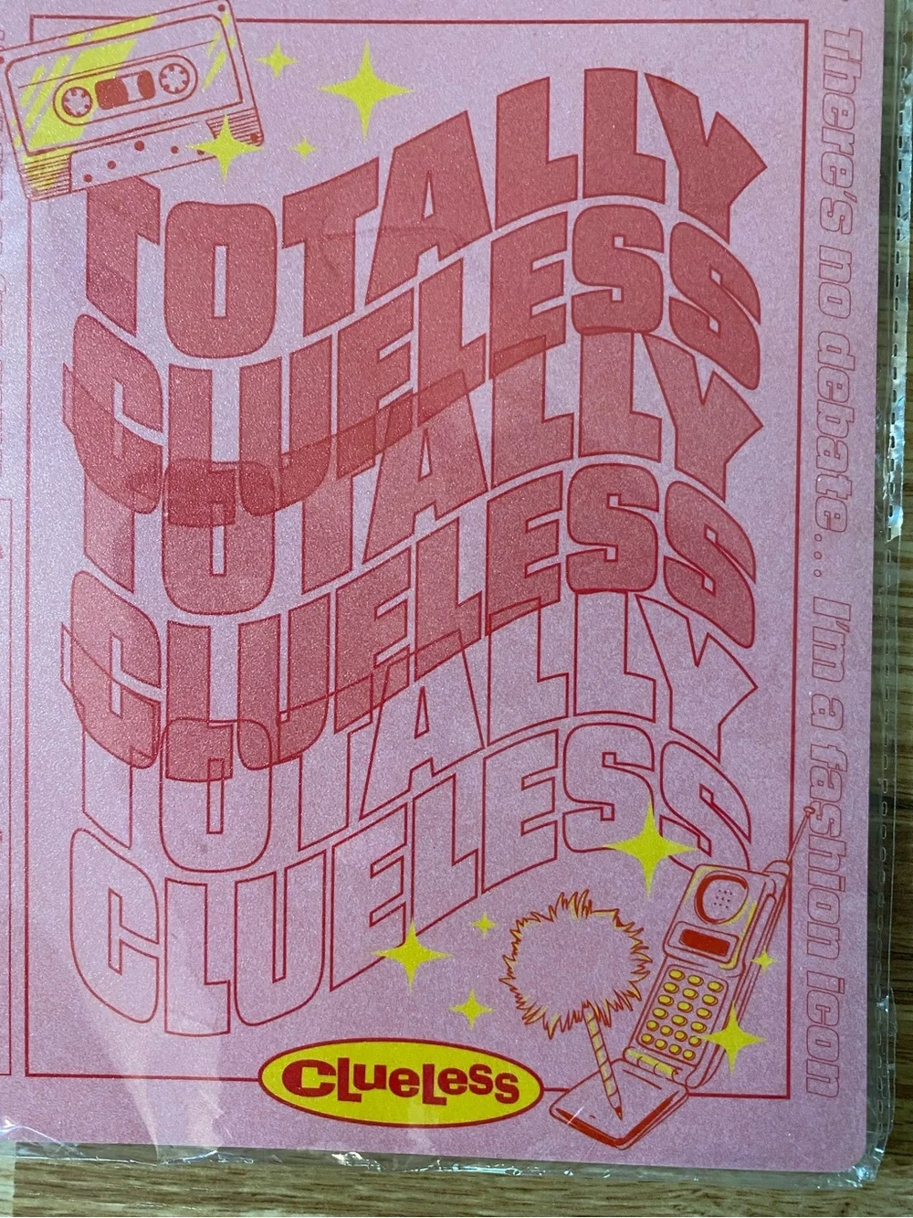 Clueless 'Totally Clueless' 30 Year Anniversary Journal New